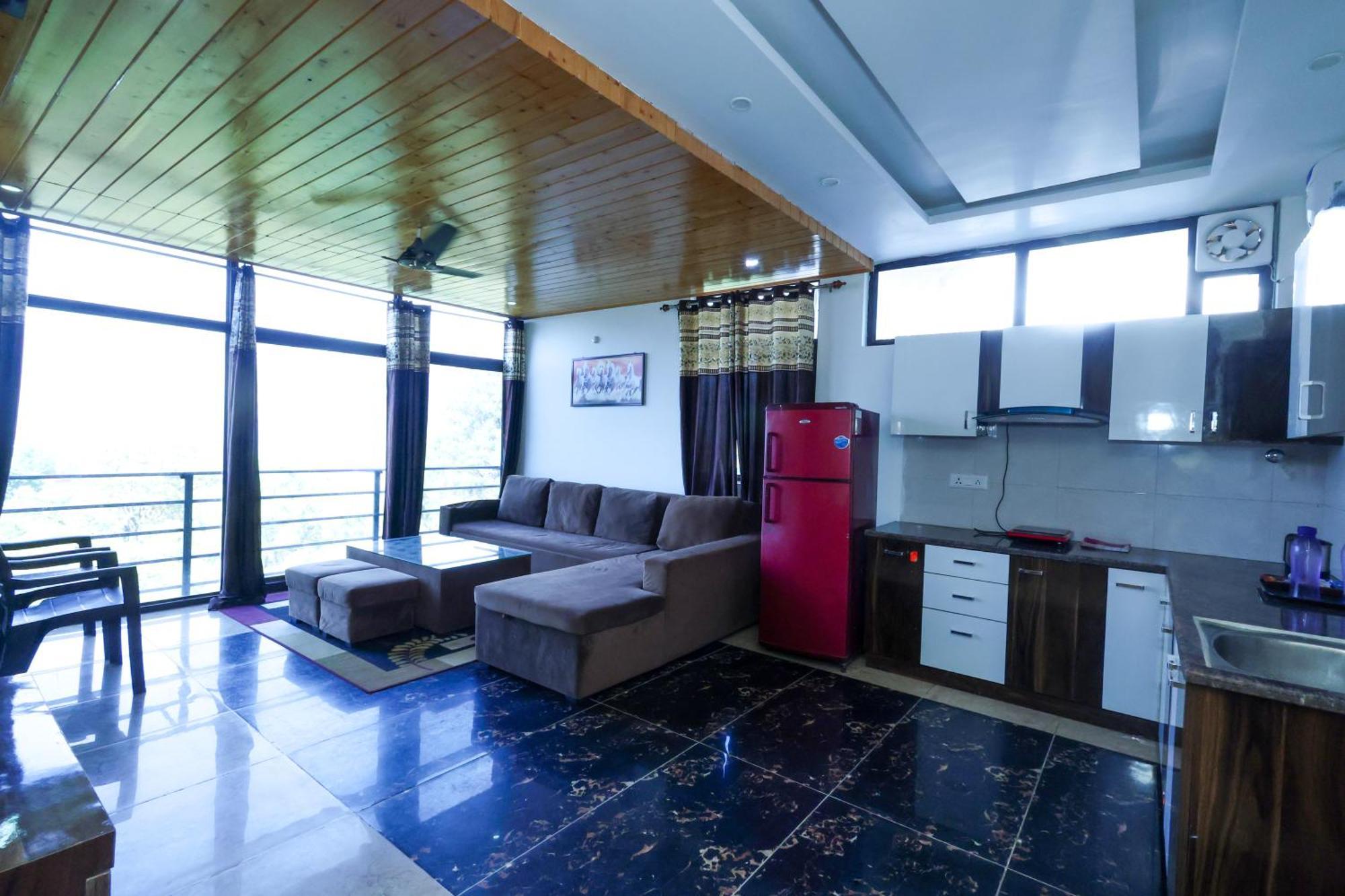 Ferienwohnung Cozy Heavenn 2Bhk I Kasauli I Mountain View 93O68I282O Exterior foto