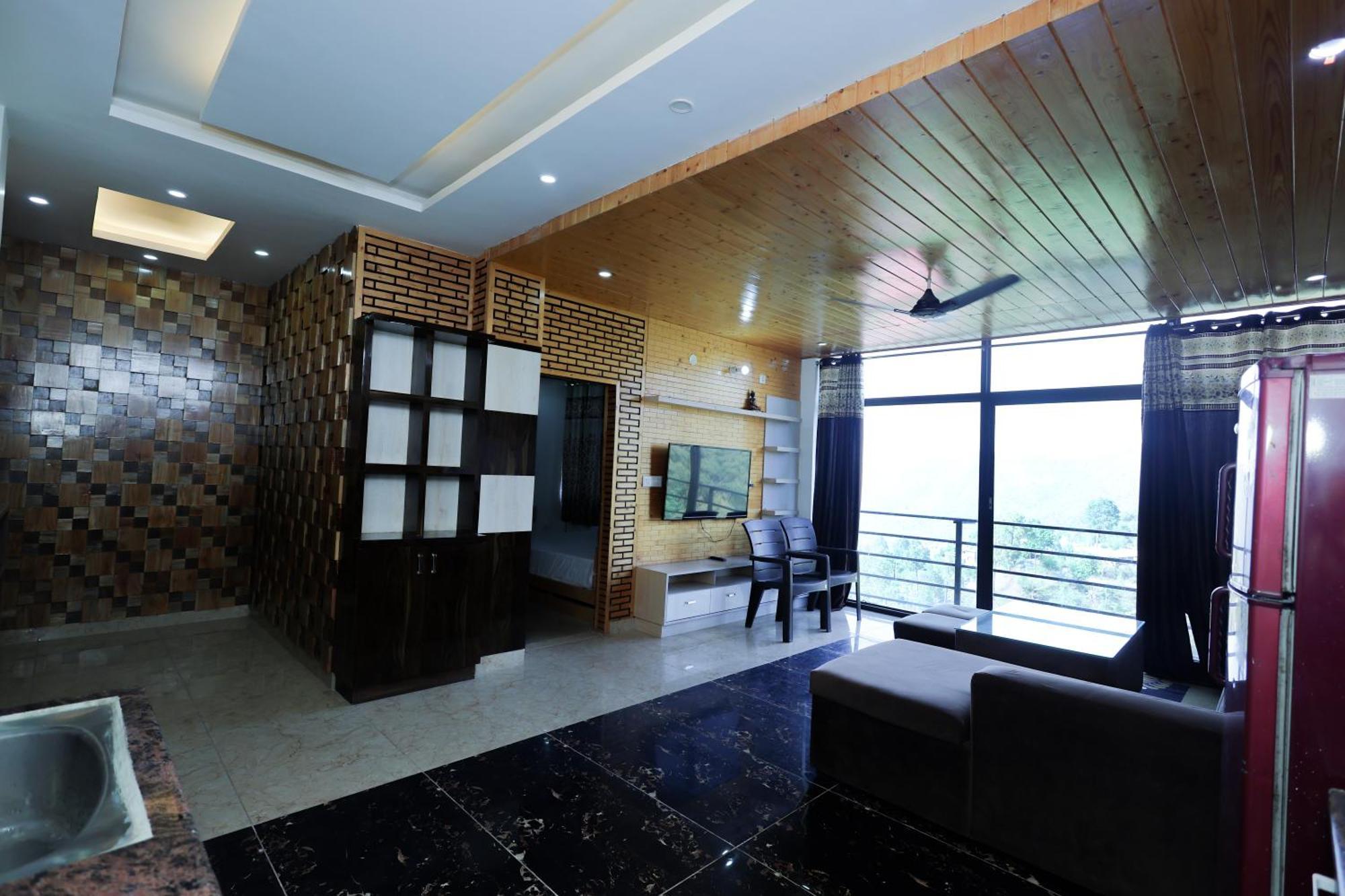 Ferienwohnung Cozy Heavenn 2Bhk I Kasauli I Mountain View 93O68I282O Exterior foto
