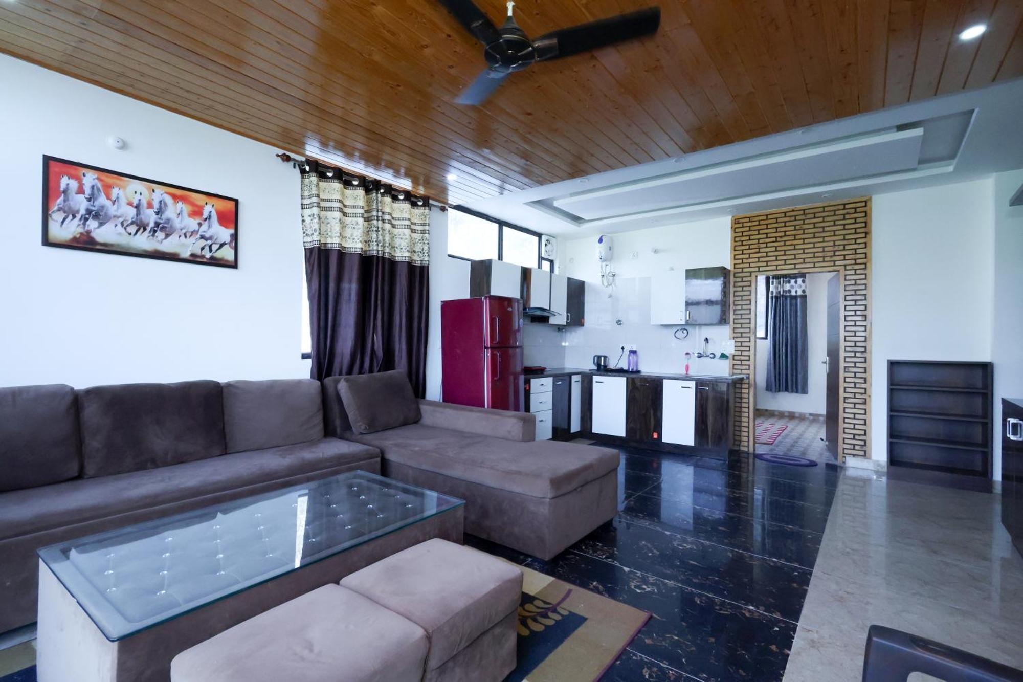 Ferienwohnung Cozy Heavenn 2Bhk I Kasauli I Mountain View 93O68I282O Exterior foto